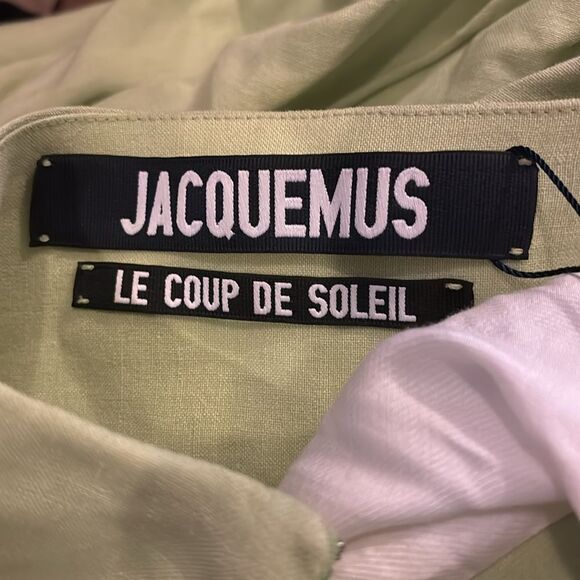 NWT Jacquemus La Robe Saudade Iconic Dress in Green - Picture 12 of 16